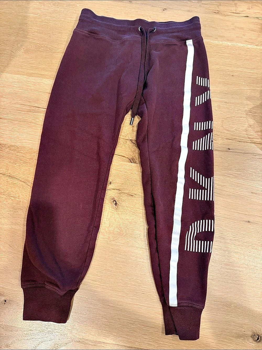 DKNY Sport Logo-Drawstring Fleece Jogger Purple XS/CH